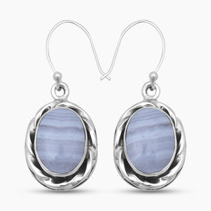 925 Sterling Silver Lapis Lazuli Earrings