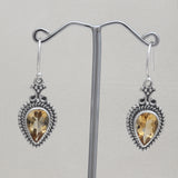 925 Staling Silver Crystal Earrings