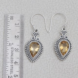 925 Staling Silver Crystal Earrings