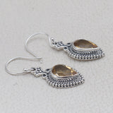 925 Staling Silver Crystal Earrings