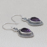 925 Staling Silver Crystal Earrings