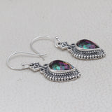 925 Staling Silver Crystal Earrings