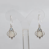 925 Silver Dendritic Opal Earring