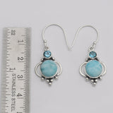 925 Silver Dendritic Opal Earring