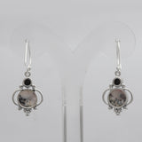 925 Silver Dendritic Opal Earring