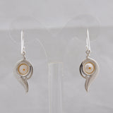 Larimar Silver Earrings