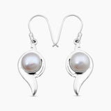 Larimar Silver Earrings