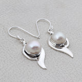Larimar Silver Earrings
