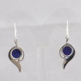 Larimar Silver Earrings