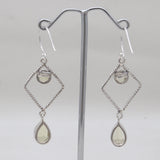 Amethyst Silver Earrings