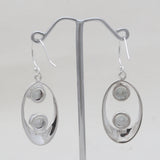 925 Sterling Silver Iolite Earrings