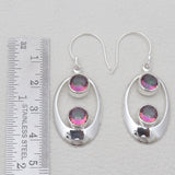 925 Sterling Silver Iolite Earrings