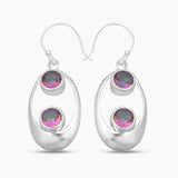 925 Sterling Silver Iolite Earrings