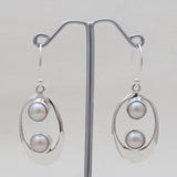 925 Sterling Silver Iolite Earrings