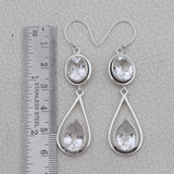 Mystic Quartz Silver Earrings