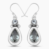 Amethyst Silver Earrings