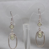 Lemon Topaz Silver Earring