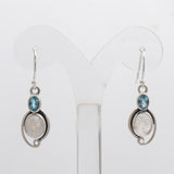 925 Starling Silver Larimar Earring