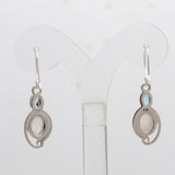 925 Starling Silver Larimar Earring