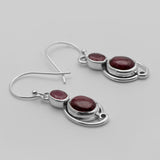 925 Sterling Silver Larimar Earrings