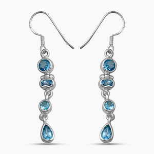 Peridot Silver Earrings