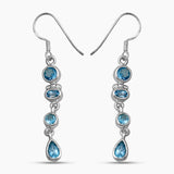 Peridot Silver Earrings