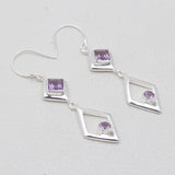 Labradorite Silver Earrings