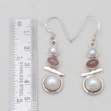 925 Sterling Silver Pearl Earrings