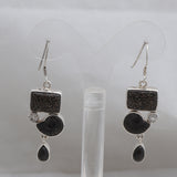 Utha Agate Silver Earrings