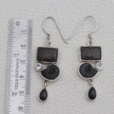 Utha Agate Silver Earrings