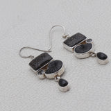 Utha Agate Silver Earrings