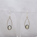 Natural Ethiopian Opal  Silver Earrings