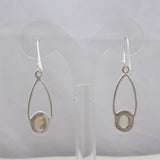 Natural Ethiopian Opal  Silver Earrings