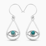 Peridot Silver Earrings