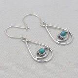 Peridot Silver Earrings