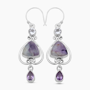 925 Sterling Silver Morado Opal Jewlery Sets