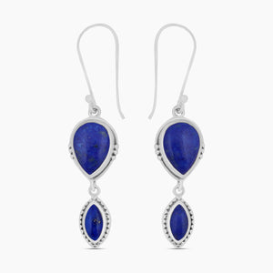 Lapis Lazuli 925 Sterling Silver Jewelry Sets