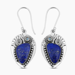 925 Sterling Silver Lapis Lazuli Jewelry Sets