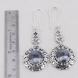 Dendritic Opal 925 Sterling Silver Jewelry Set