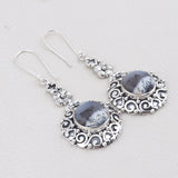 Dendritic Opal 925 Sterling Silver Jewelry Set