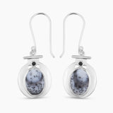 Natural Dendritic Opal Jewlery Set