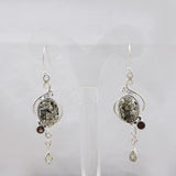 Pyrite Druzy Jewelry Sets