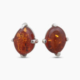 Idocrase Silver Earrings