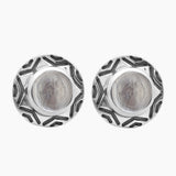 Natural Pearl Silver Earrings
