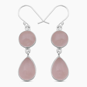 Larimar Silver Earrings