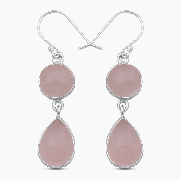 Larimar Silver Earrings