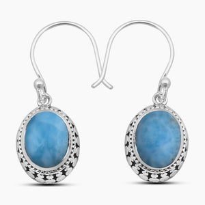 Rainbow Moonstone Silver Earrings