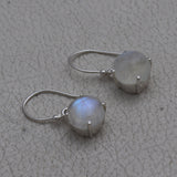 Larimar Silver Earrings