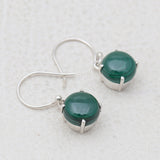 Larimar Silver Earrings