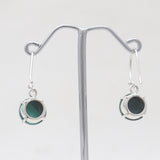 Larimar Silver Earrings